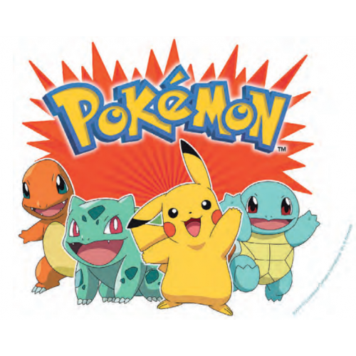 Edible Printed Cake Toppers Licensed Pokemon